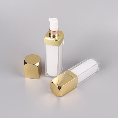 China Personal Care Custom Most Popular Acrylic Cosmetic Packaging Bottle 120ml 60ml 40ml Lotion Cream Lotion for sale