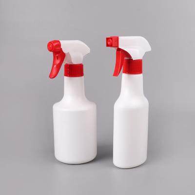 China Personal Care 300ml 400ml 500ml PE /PET Plastic Bottle With Adjustable Trigger Spray For Hand Sanitizer Refill Pack for sale