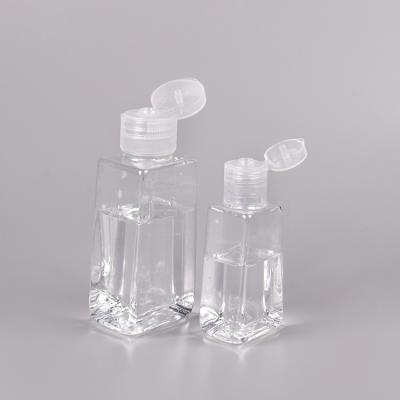 China Wholesale China Cosmetic Factory 30ml 60ml Pet Hand Sanitizer Plastic Bottle for sale