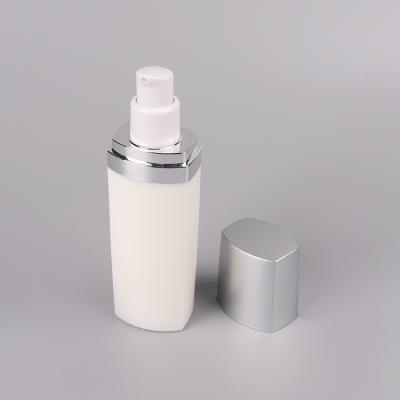 China White Empty Plastic Personal Care PP Container Serum Lotion 50ml Cosmetic Packaging Pump Bottle for sale