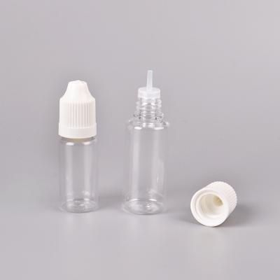 China 10ML 15ML 20ML Personal Care PET Dropper Tobacco Tar Bottle Electronic Cigarette Oil Bottle for sale