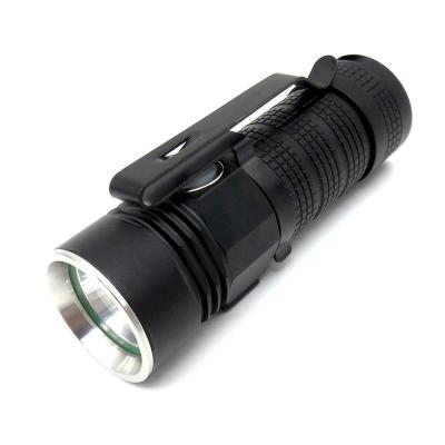 China Mini Aluminum Alloy Flashlight Rechargeable USB LED Camping Left Work Fill Light With Magnetic Base for sale