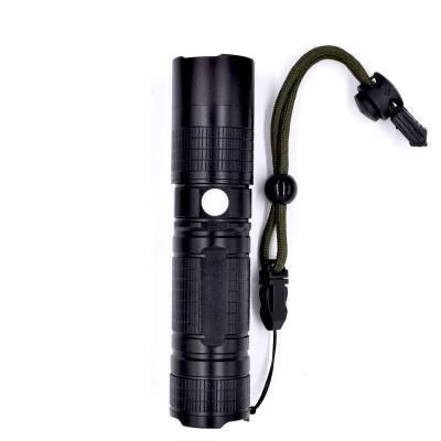 China Camping 1200 Lumen Waterproof Torch Flashlight USB Rechargeable Tactical Flashlight for sale