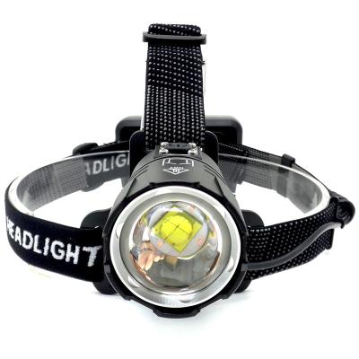 China Increasing camping etc headlight XHP 70 main lamp high power. 6800 Lumen USB Rechargeable LED Emergency Headlight for sale