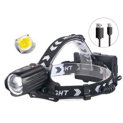 China Rise of the rechargeable waterproof headlight camping emergency headlight LED headlight manufacturers 2500lm etc. USB for sale