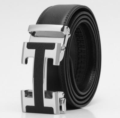 China 2022 New Fashion.Casual Men's Belt Buckle Two-Layer Cowhide Fashion Business Automatic High-end Belt for sale