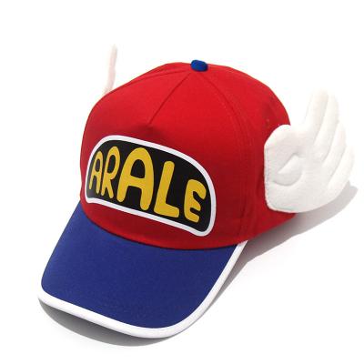 China 2022 COMMON Wings Cute Hat Printed Logo Hot Sale Baseball Cap Embroidered Sunscreen Sun Wild Casual Hat for sale