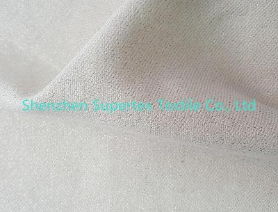 China Polyester Linen Fabric 40 Cotton Twill Fabric In Yarn Dyed With Lurex for sale