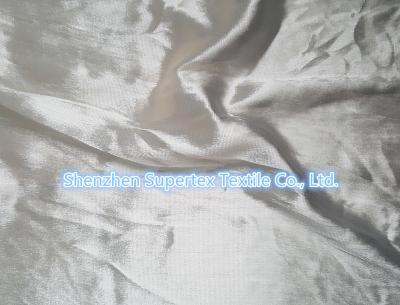 China Rayon Silk Velvet Fabric By The Yard Solid Dyed 190GSM , Grey Velvet Fabric for sale