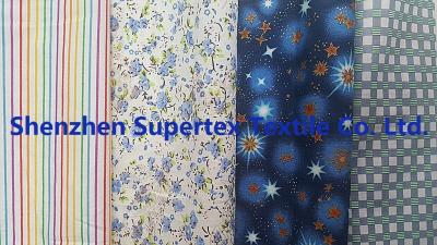 China Poplin Cotton Fabric 30S 32S 90GSM Foil For Blouses Skirts Lining Decoration for sale