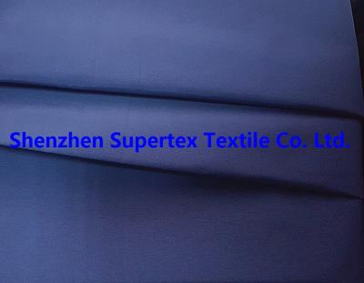 Cina Colore di nylon su ordinazione 70D*32/2S 147CM della marina del tessuto del popeline di cotone dell'indumento in vendita