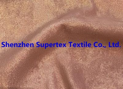 China Golden Foil Blotch Print Corduroy Stretch Polyester Nylon 16Wales 210GSM for sale