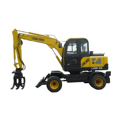 China Hotels Hot Sale Wheeled Excavator 8 Ton 9 Ton Wheel Excavator Wheel for sale