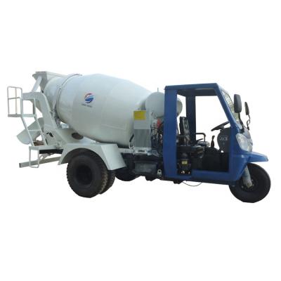 China Cement Truck Manufacturer Shifeng Tricycle 1m3 Concrete Mixer Mixing Truck 1.2 M3 for sale