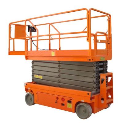 China Garment Shops Top Value Self Propelled Scissor Lift 8m To 13.8m Scissor Lift China for sale