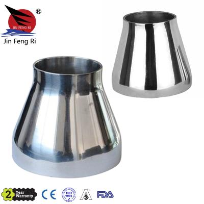 China 304 Or 316L Sanitary Stainless Steel Weld Reducer , Welded Concentric Reducer for sale