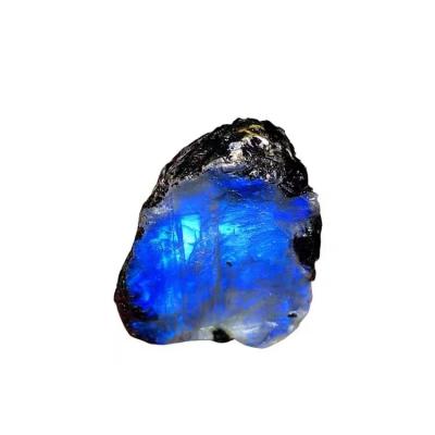 China Europe Hot Sale Blue Flash Moonstone Natural Rough Blue Moonstone Specimen Mineral High Quality for sale