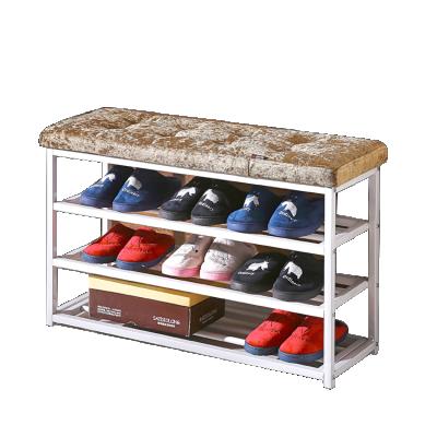 China Modern Shoe Rack Bench Shoe Fit Stool 10 Row 3 Pairs for sale