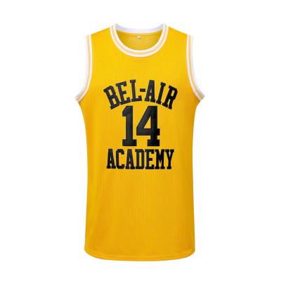 China Newest Design Breathable Youth Basketball Tank Top Men Kids Basketball T-shirt Green Oversized Tank Top Youth Design for sale