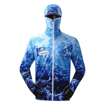 China Anti-UV Quick Dry Fishing Use Hoodie Jacket Men Fishing Lightweight Breathable Jacket Long Sleeve Jacket Outdoor Sportswear for sale