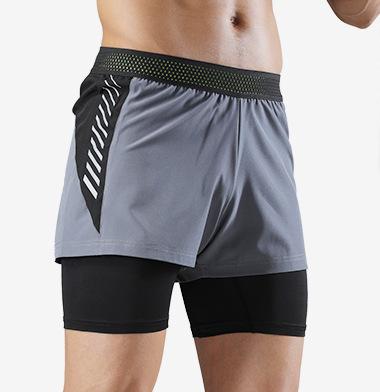 China OEM Breathable Stretch Sports RTS Quick Dry Shorts With Pockets Hot Men Running Padel Gym Tennis Abbreviation Men for sale