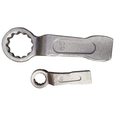 China Hot Forging Type Knocking Box End Ring Wrench Spanner OEM 4 Germany Plum Blossom Tap Wrench Carbon Steel Industrial Equipment for sale