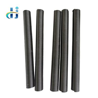 China Black Corrugated Powder Coated Hot Sale Large Car Seat Compression Coil Springs, Linear Coil Spring Extension Spring for sale