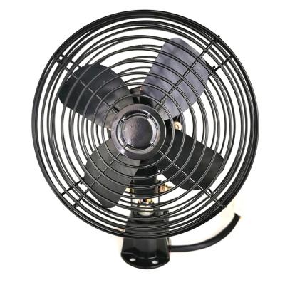 China DC 12v 24v 6 8 Inch Car Cooler Fan Mini Handy Silent Forklift Car Fan Bus Cooler Lower Noise Custom Electric Fans for sale