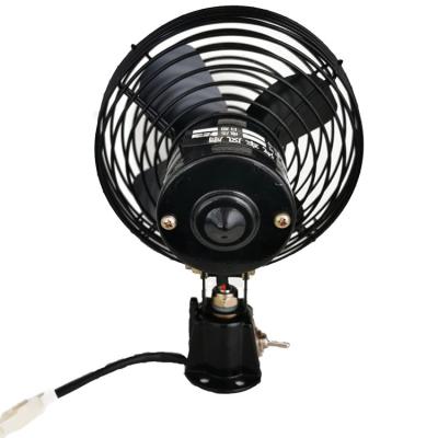 China Custom Mini Fan Car Lower Noise For Large Trucks, Cranes, Forklifts, Excavators, Bulldozers, Silent Road Rollers 6 8 Inches Fan Car DC 12V for sale