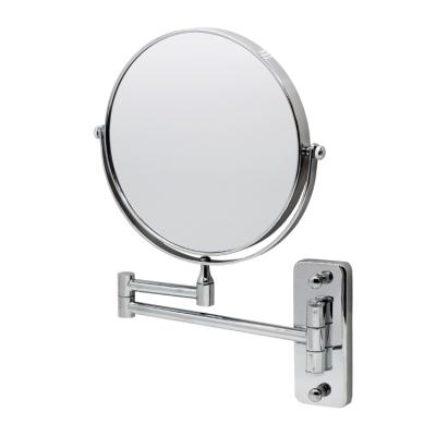 China BX Classic Bathroom Wall Mount Mirror Magnifying Extendable Makeup Mirror for sale