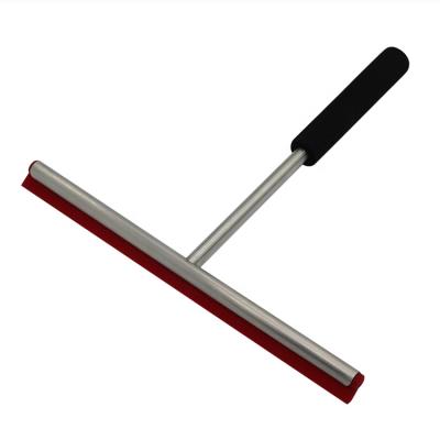 China Window / Mirror Cleaning Glass Squeegee Brush BX SS201 Finished Bathroom Wiper With Hook for sale