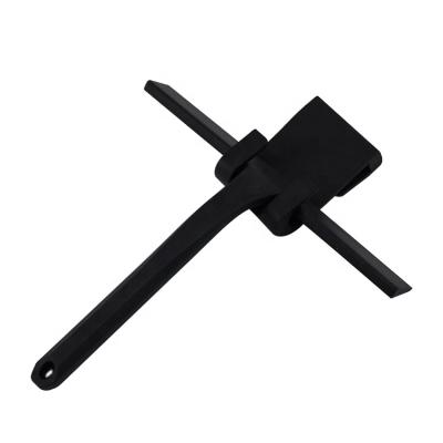 China Cheap Price Sustainable BX Whole Black Rubber Glass Wiper Clean Squeegee With Rubber Hook for sale