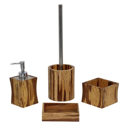 China BX Group Viable High Quality Original Color Wooden Bathroom Set for sale