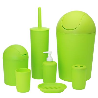 China BX Group Hot Sales Cheap Plastic Bathroom Accessory In Green for sale