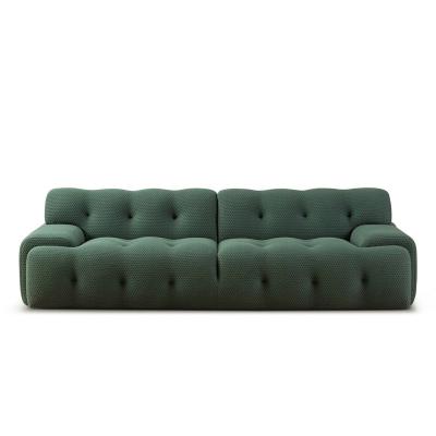 China Customizabld Big Sectional French Togo l Shape Designs Fabric Large Furniture Sets Big Mini Velvet Fabric Used Sofa for sale