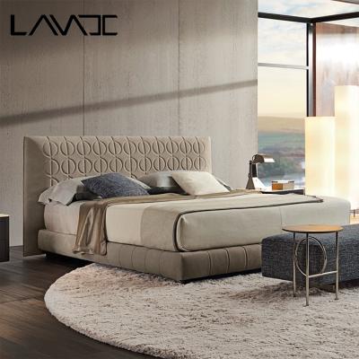 China Customize HOT Sale Chesterfield Hotel Bed And Mattress Mirrored Designer Pictures Beds Used Large Italian Low Topper Bed for sale