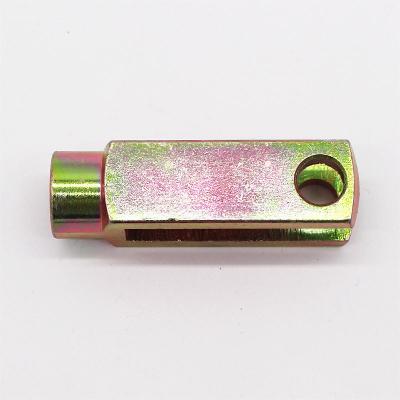 China High Quality Carbon Steel Durable Using Clevis Head Innerduct Draw Nail Yellow Clevis Pin for sale