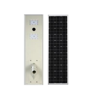 China ROAD 40W LiFePO4 Battery Solar Motion Sensor LED Street For Street Lighting for sale