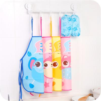 China Cartoon Children Apron Children Playing Housework Apron Baby Painting Waterproof Anti-fouling Prevent Oil EVA Coverall for sale