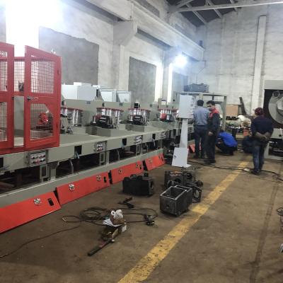 China Factory LZ9-560 Automatic Working Nail Wire PLC Control Straight Line High Speed ​​Wire Drawing Machine for sale