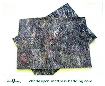 China Low Price Waterproof Textile Waste Shredded Felt For Mattress From China for sale