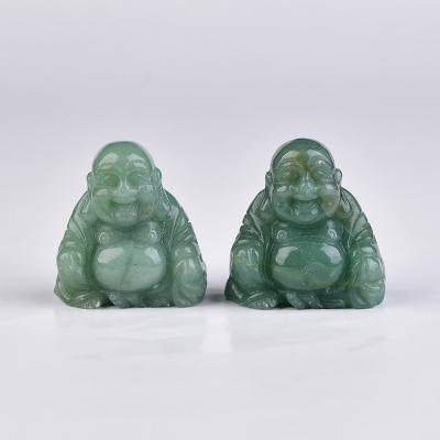 China China Wholesale Natural High Quality Aventurine Carving Buddha Hand-carved For Gifts for sale