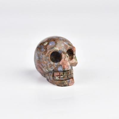 China Wholesale High Quality Natural Stone Crystal Skull Healing Stones Healing Small Crystal Skull Crystal Stones from China for sale