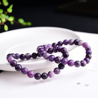 China Natural Crystal Stone Bead Stretch Reiki Bracelets China Healing Round Gemstone Bracelet Balancing For Men Women for sale