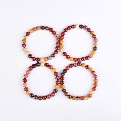 China Wholesale Natural Bracelets Crystal Stretch Bracelets Crystal Round From China Mookite Bead Bracelets for sale