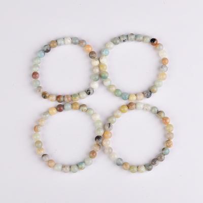 China Natural Natural Stone Bracelets Crystal Stretch China Wholesale Calcite High Quality Caribbean Bracelets Bangles For Women for sale