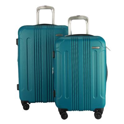 China Wholesale Upscale Suitcase Box Trolley Blue PP Business Luggage Moving Set 20 24 28 3 Pieces for sale