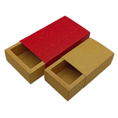 China Hot Selling Amazon Recyclable Custom High Quality Logo Drawer Boxes Small Folding Packaging Paper Box for sale