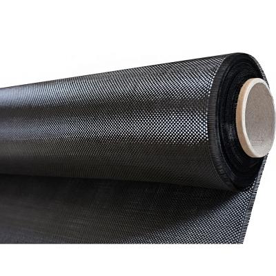 China Abrasion-Resistant 3K 200g Single Carbon Fiber Bi-direction Cloth for sale