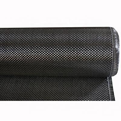 China Abrasion-Resistant 12K 400g Single Carbon Fiber Bi-direction Cloth for sale